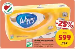 PENNY Wippy Toalettpapír ajánlat
