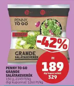 PENNY PENNY TO GO GRANDE SALÁTAKEVERÉK ajánlat