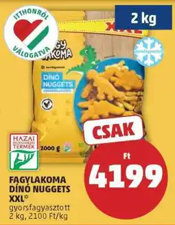 PENNY Fagylakoma Dinó Nuggets XXL ajánlat