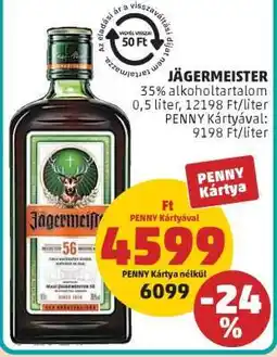 PENNY Jägermeister ajánlat
