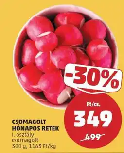 PENNY Csomagolt hónapos retek ajánlat