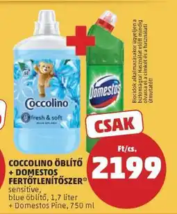 PENNY COCCOLINO ÖBLÍTŐ + DOMESTOS FERTŐTLENÍTŐSZER ajánlat