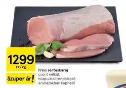Tesco Friss sertéskaraj ajánlat