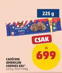 PENNY Cafétime American Cookies XXL ajánlat