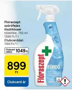 Tesco Flóraszept szórófejes tisztítószer ajánlat