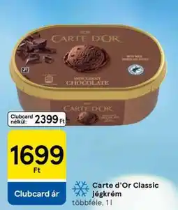 Tesco Carte d'Or Classic jégkrém ajánlat