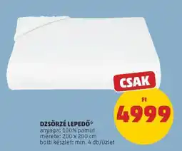 PENNY Dzsörzé lepedő ajánlat
