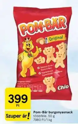 Tesco Pom-Bär burgonyasnack ajánlat