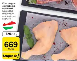 Tesco Friss magyar csirkecomb farrésszel ajánlat