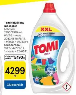 Tesco TOMI FOLYÉKONY MOSÓSZER ajánlat