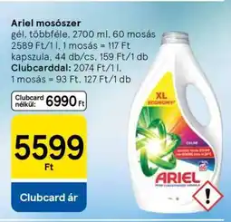 Tesco ARIEL Mosószer ajánlat
