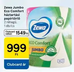Tesco Zewa Jumbo Eco Comfort háztartási papírtörlő ajánlat