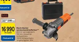 Tesco Black+Decker sarokcsiszoló kofferban ajánlat