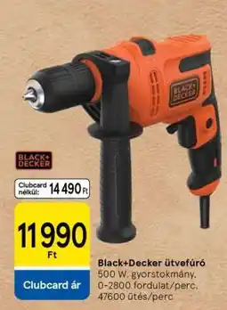 Tesco Black+Decker ütvefúró ajánlat