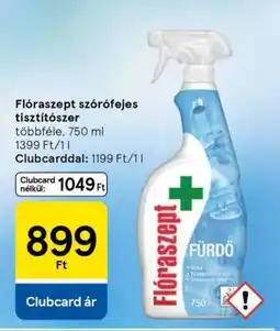 Tesco Flóraszept szórófejes tisztítószer ajánlat