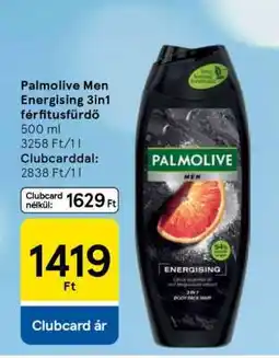Tesco Palmolive Men Energising 3in1 férfitusfürdő ajánlat