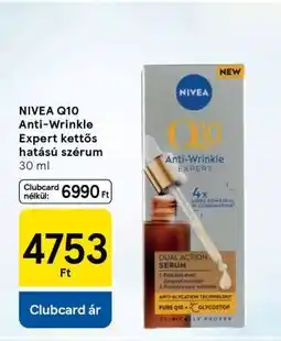 Tesco NIVEA Q10 Anti-Wrinkle Expert kettős hatású szérum ajánlat