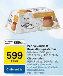Tesco Purina Gourmet Revelations pástétom ajánlat