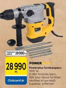 Tesco Powerplus fúrókalapács ajánlat