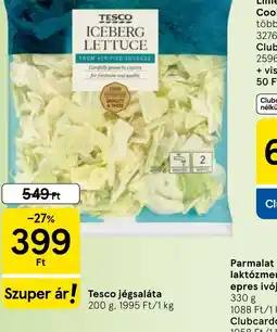 Tesco TESCO jégsaláta ajánlat