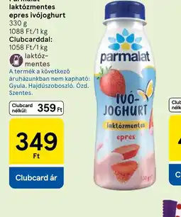 Tesco Parmalat ivjoghurt ajánlat
