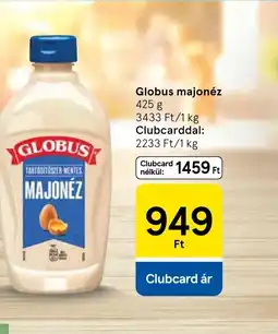 Tesco GLOBUS MAJONÉZ ajánlat