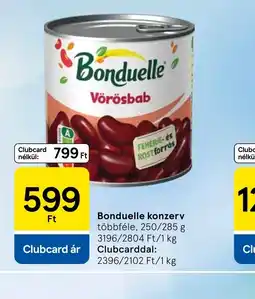 Tesco Bonduelle Vörösbab ajánlat