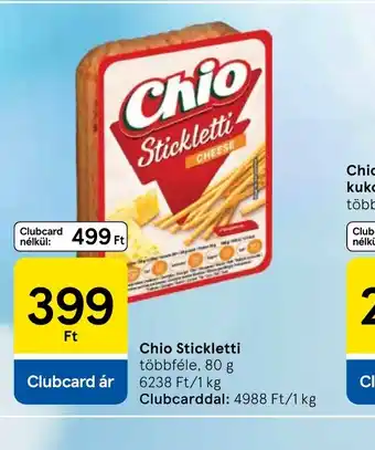 Tesco Chio Stickletti ajánlat
