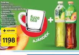 Tesco Fuze tea ital + bögre ajánlat