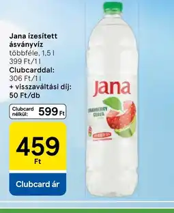 Tesco Jana ízesített ásványvíz ajánlat