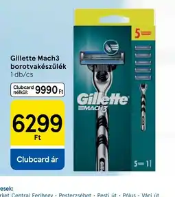 Tesco Gillette Mach3 borotvakészülék ajánlat