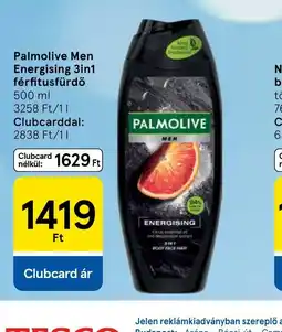 Tesco Palmolive Men Energising tusfürdő ajánlat