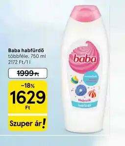 Tesco Baba habfürdő ajánlat