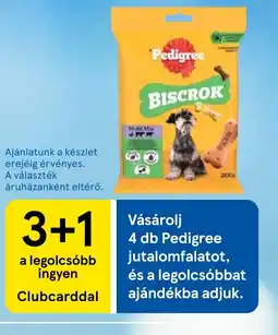 Tesco Pedigree BISCROK jutalomfalat ajánlat