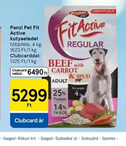 Tesco Panzi Pet Fit Active kutyaeledel ajánlat