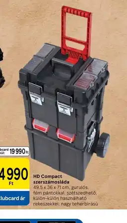 Tesco HD Compact szerszámosláda ajánlat