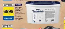 Tesco Poli-farbe Tiszta Fehér falfesték ajánlat
