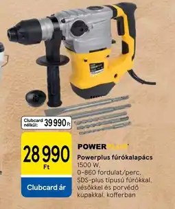 Tesco POWERPLUS fúrkalapács ajánlat