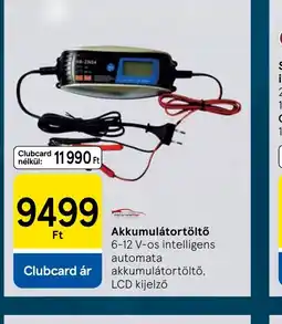 Tesco Akkumulátortöltő ajánlat