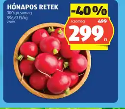 ALDI HNAPOS RETEK ajánlat