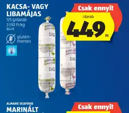 ALDI KACSA- VAGY LIBAMÁJAS ajánlat
