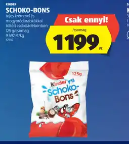 ALDI KINDER SCHOKO-BONS ajánlat