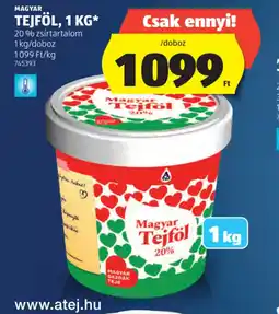 ALDI MAGYAR Tejföl ajánlat