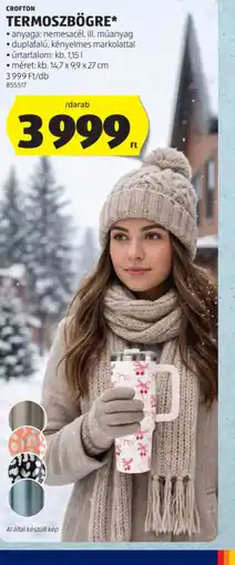 ALDI CROFTON TERMOSZBÖGRE ajánlat