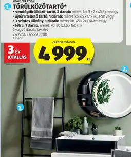 ALDI HOME CREATION TÖRÜLKÖZŐTART ajánlat