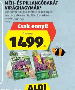 ALDI MÉH- ÉS PILLANGBARÁT VIRÁGHAGYMÁK ajánlat