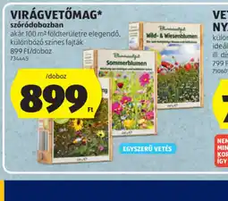 ALDI VIRÁGVETŐMAG ajánlat