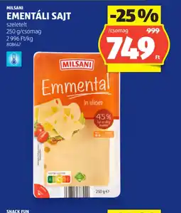 ALDI MILSANI EMENTÁLI SAJT ajánlat