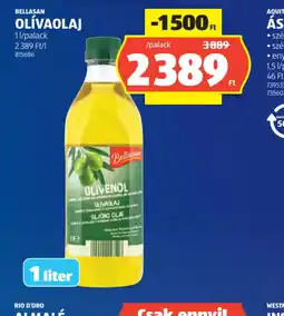 ALDI BELLASAN OL OLIVAOLAJ OLJČNO OLJEVAOLAJ ajánlat