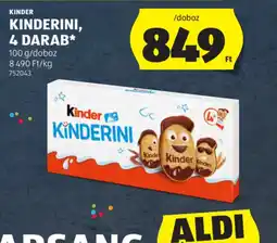 ALDI KINDER KINDERINI ajánlat